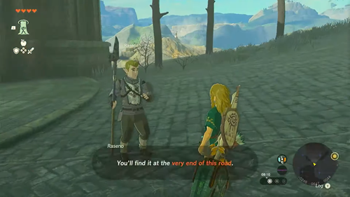 Gate guards will guide you the exact location of the Hoz