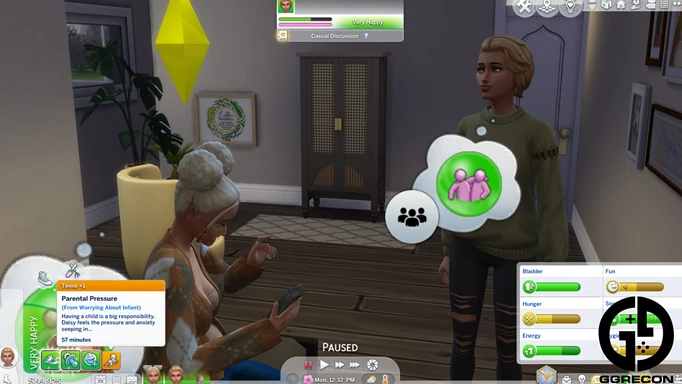Screenshot of the Better Babies & Toddlers mod in The Sims 4