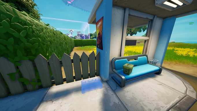 Fortnite-leave secret-documents-at-a-bus-stop-holly-hatchery