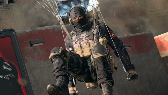 Warzone parachute
