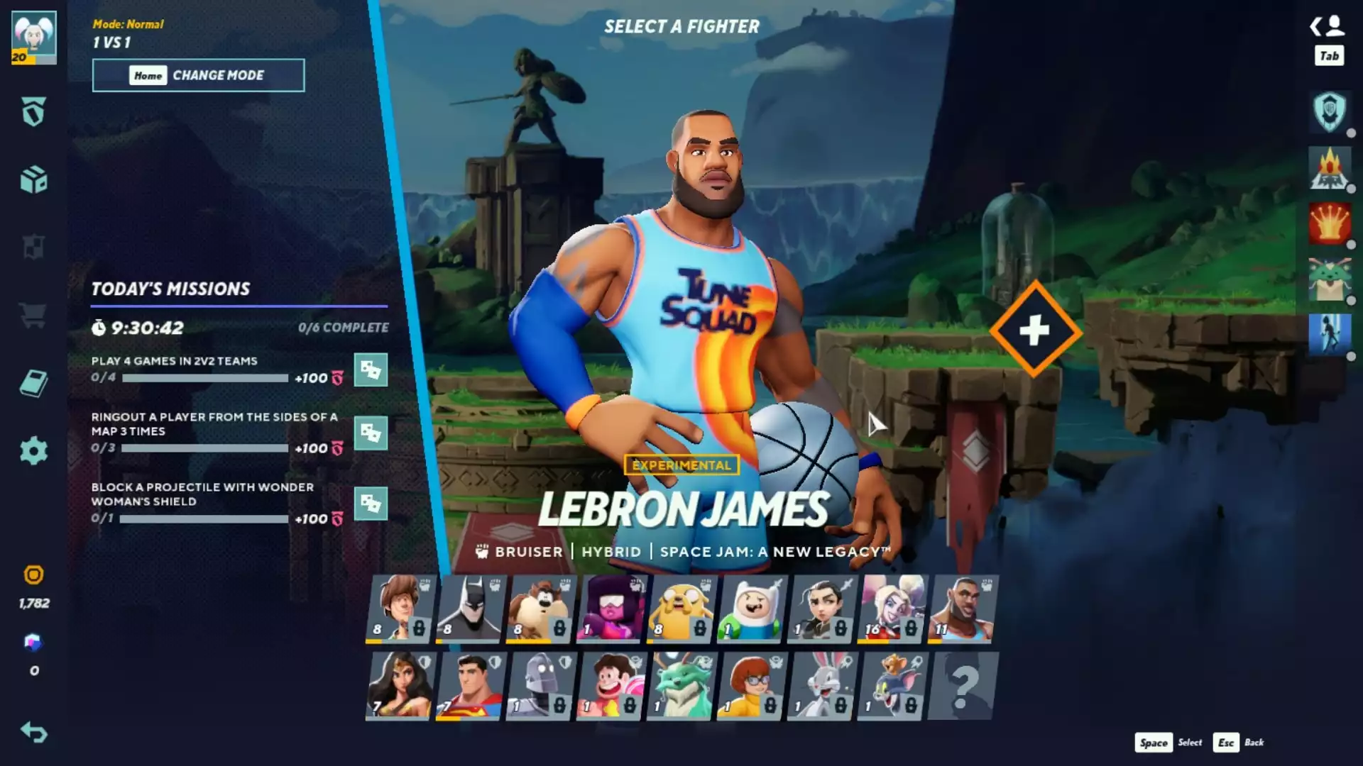MultiVersus LeBron James Guide: Combos, Perks, Specials, And More