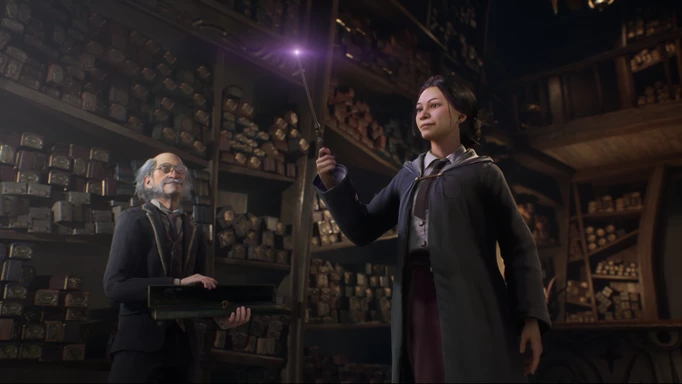 hogwarts legacy quidditch wizard want olivander's