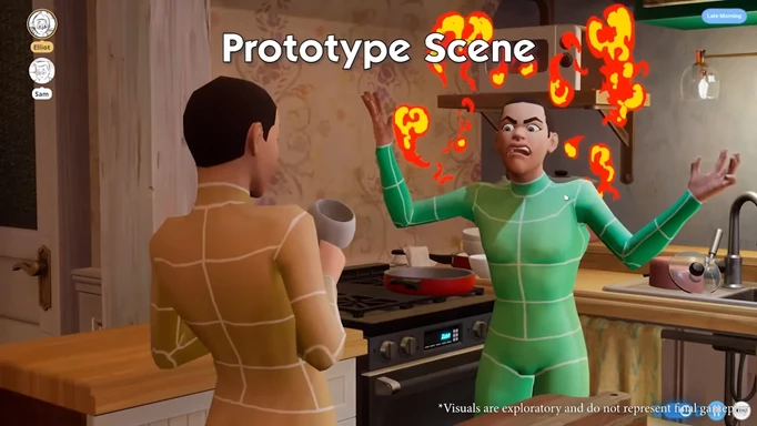 Behind The Sims Project Rene Prototype Scene