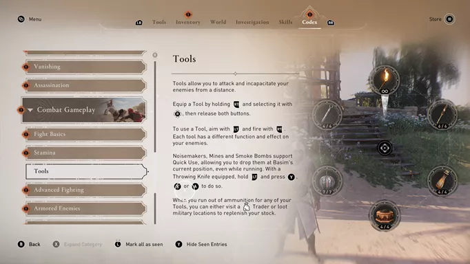 How to upgrade your tools in Assassin's Creed Mirage - Charlie INTEL