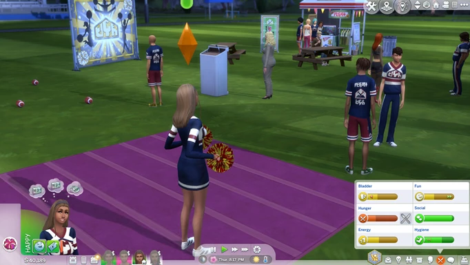 Sims 4: High School Years, after school activities
