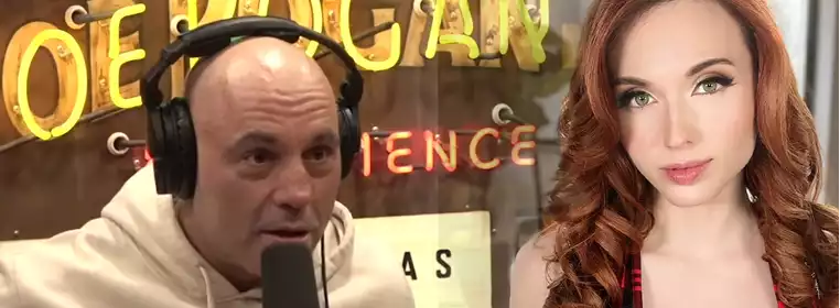 Amouranth Adds Her Own Hilarious Reaction To The Joe Rogan Spotify Drama