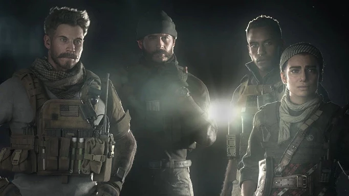 The main cast of characters from Call of Duty: Modern Warfare.