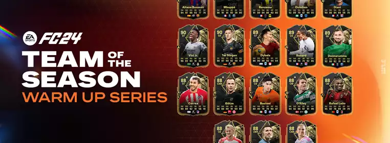 TOTS is imminent in EA FC 24 with TOTS Warm Up Series launch