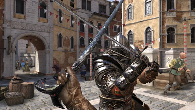 Combat in Assassin's Creed Nexus VR