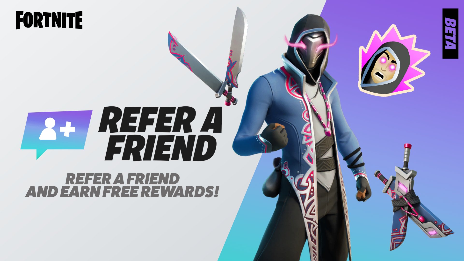 Fortnite ReferaFriend (2022) How to refer a friend, challenges, and