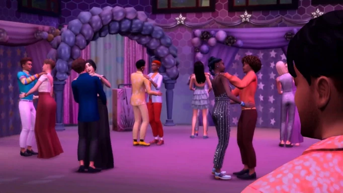 A prom featured in The Sims 4: High School Years