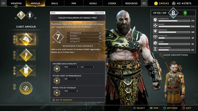 sigrun god of war how to beat the valkyrie queen kratos build