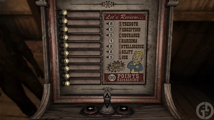 S.P.E.C.I.A.L stats in Fallout New Vegas