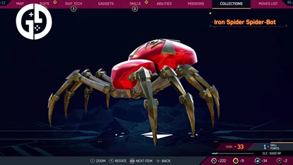 Iron Spider Spider Bot Spider Man 2