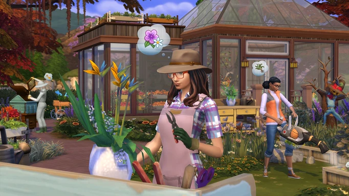 The Sims 4 Seasons promotional image