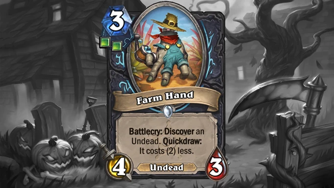The Farm Hand card coming in Patch 28.0