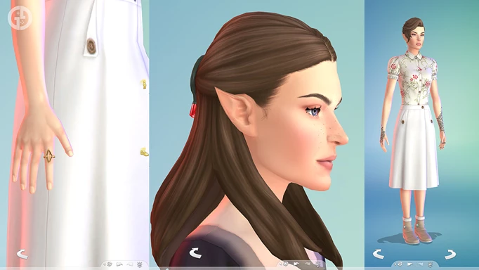Sims 4 Crystal Creations Feminine Cas