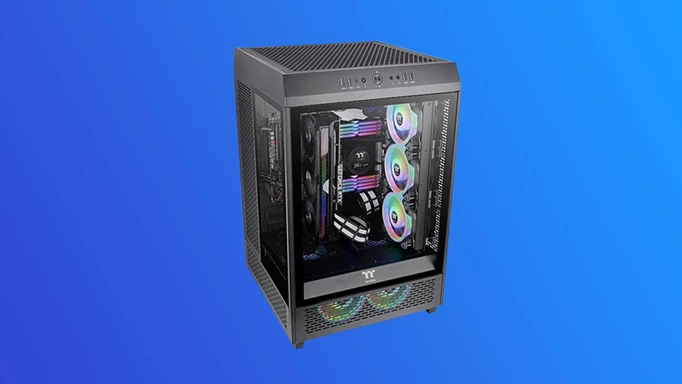 The Thermaltake The Tower 500 Mid-Tower PC case