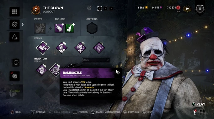 Bamboozle, one of the best Killer Perks in Dead by Daylight
