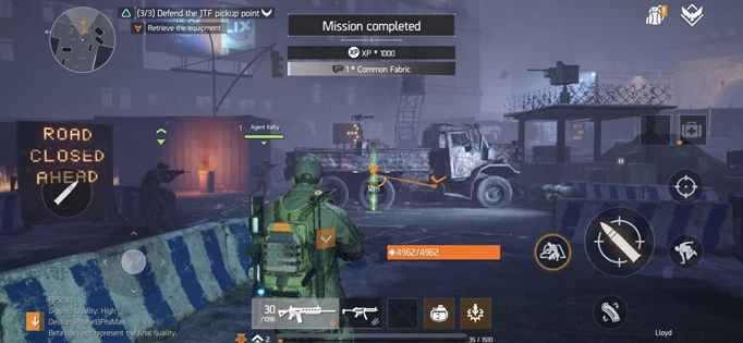 The Division Resurgence screenshot showing exploration of NYC