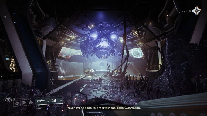 Calus' projection in the H.E.L.M.