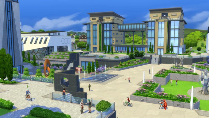 The Sims 4: Discover University campus