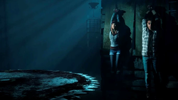 Two victims strung up in Until Dawn 2015