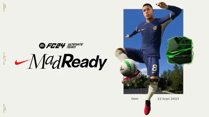 Enzo as part of the Nike Mad Ready EA FC 24 promo