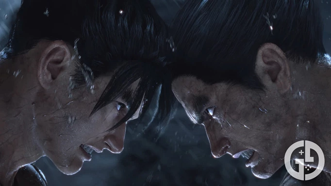 Jin and Kazuya headbutt each other in Tekken 8