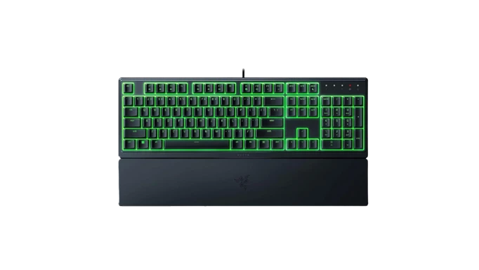 Image of the Razer Ornata V3 X, which is the cheapest Razer gaming keyboard in 2023