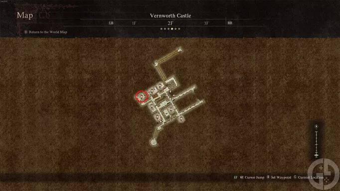 Sven's map location in Dragon's Dogma 2