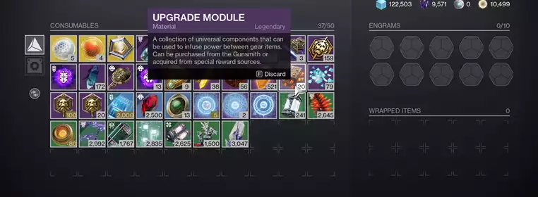 Destiny 2 Upgrade Modules: Every Way To Acquire Upgrade Modules