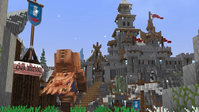 Minecraft DND DLC Caer Castle, Icewind Dale