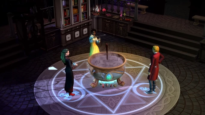 The Sims 4 Realm of Magic potions