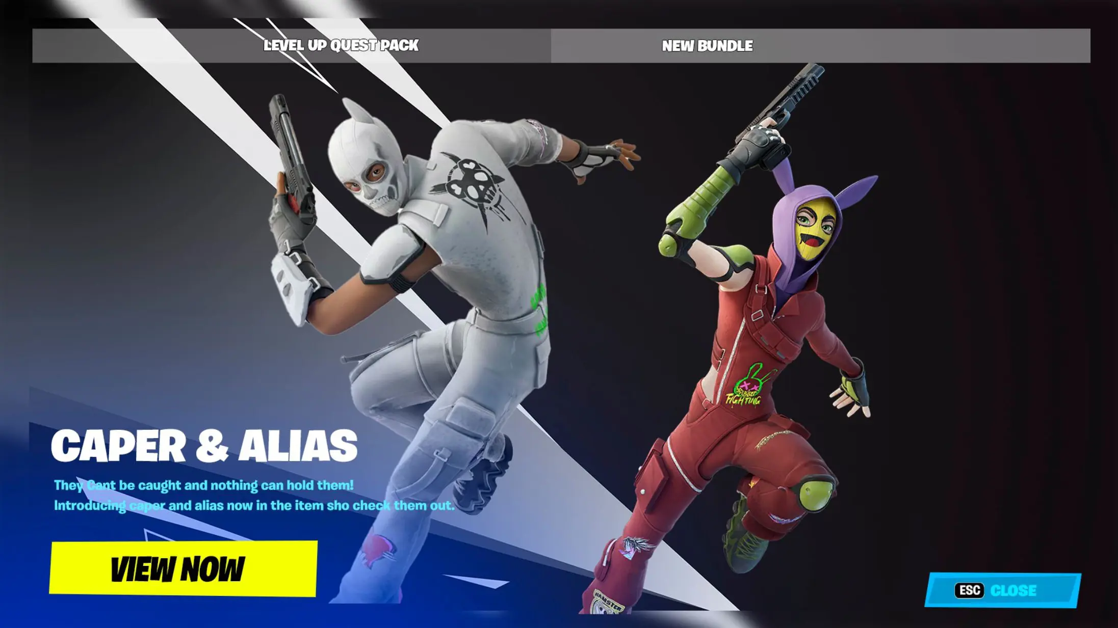 fortnite-caper-and-alias-jumpsuit-skins-how-to-get