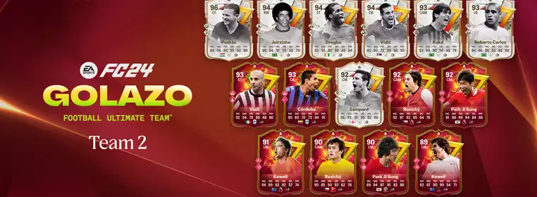 All Golazo players in EA FC 24, from Lampard to Puskas