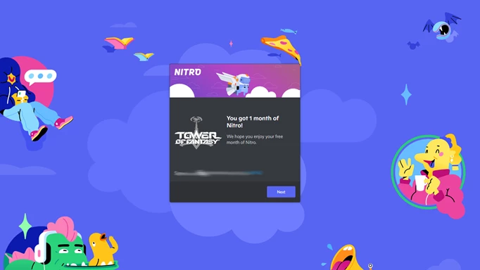 Tower of Fantasy and Discord Nitro Collaboration