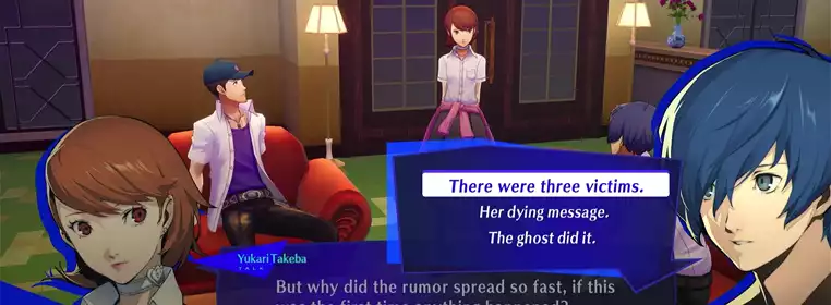All Persona 3 Reload ghost story answers for Yukari