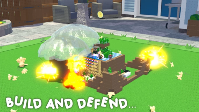 Key art of a fort in Toy Defense