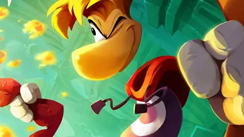 Rayman in the cover art for Rayman: Origins.