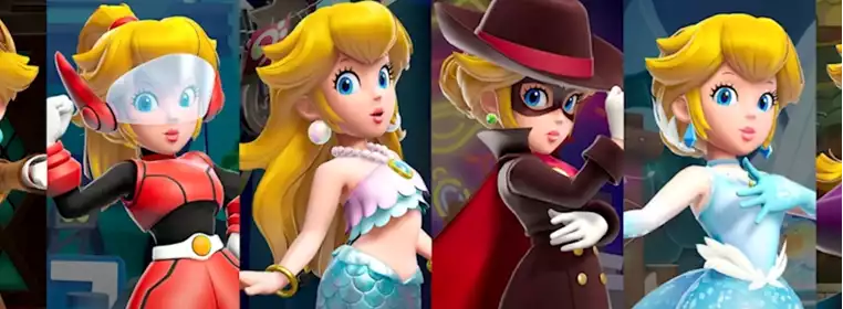 All transformations & costumes in Princess Peach: Showtime