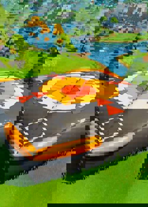 The different ways to use the Crash Pad item in Fortnite