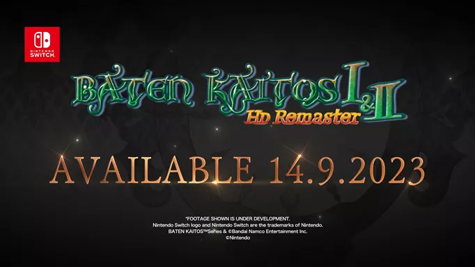 Baten Kaitos I & II HD Remaster. Nintendo Switch