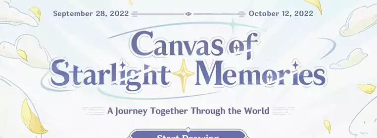 Genshin Impact Canvas Of Starlight Memories Event Rewards And How To Join