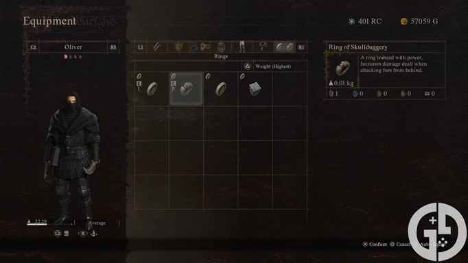 Image of the Ring of Skullduggery in Dragon's Dogma 2
