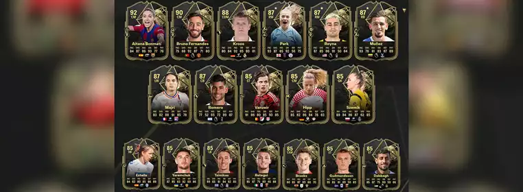 All EA FC 24 TOTW 28 players, from Bonmati to Kroos