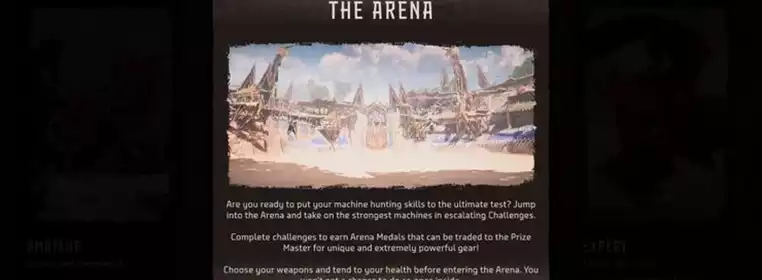 Where to find the Arena in Horizon Forbidden West