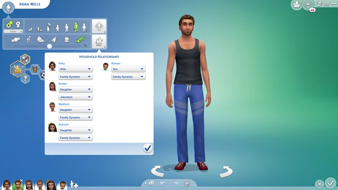 How to change Family Dynamics in The Sims 4