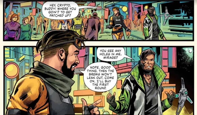 Apex Legends Overtime Comic Review