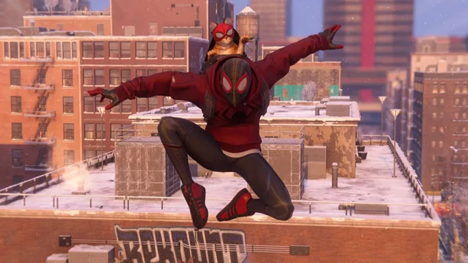 Spider-Man Miles Morales Bodega Cat Suit